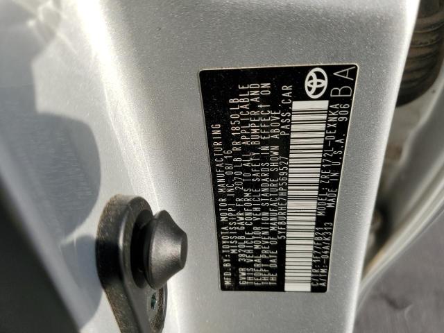 Photo 10 from auction – 2017 TOYOTA COROLLA L with VIN 5YFBURHE7HP569527