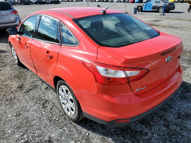 Photo 3 from auction – 2012 FORD FOCUS SE with VIN 1FAHP3F23CL125446