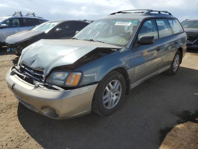 Photo 2 from auction – 2002 SUBARU LEGACY OUT with VIN 4S3BH665727625545