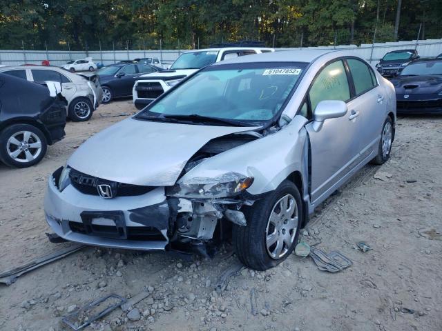 Photo 2 from auction – 2011 HONDA CIVIC LX with VIN 2HGFA1F52BH306908