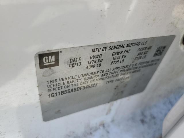 Photo 10 from auction – 2013 CHEVROLET MALIBU LS with VIN 1G11B5SA8DF345323