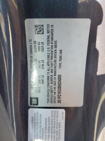 Photo 10 from auction – 2013 CHEVROLET CAMARO LT with VIN 2G1FC1E32D9234283