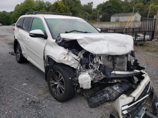 TOYOTA HIGHLANDER 2019 with VIN 5TDBZRFH3KS948716 - Photo from auction