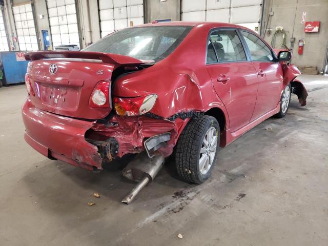 Photo 4 from auction – 2009 TOYOTA COROLLA BA with VIN 1NXBU40E59Z093115