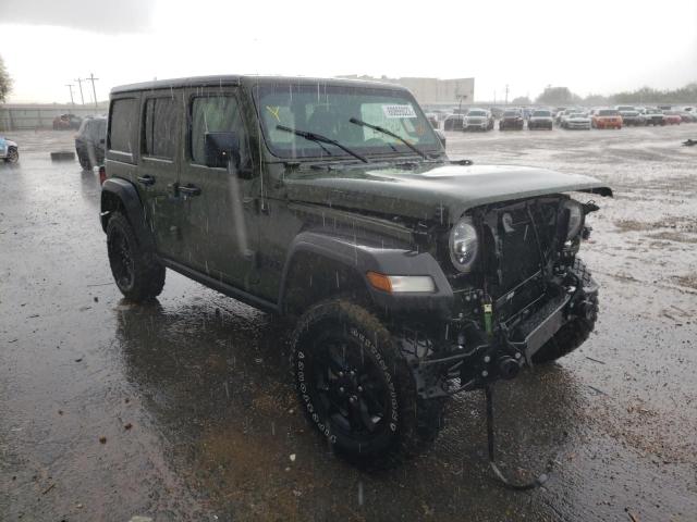 JEEP WRANGLER U 2021 with VIN 1C4HJXDN1MW589058 - Photo from auction
