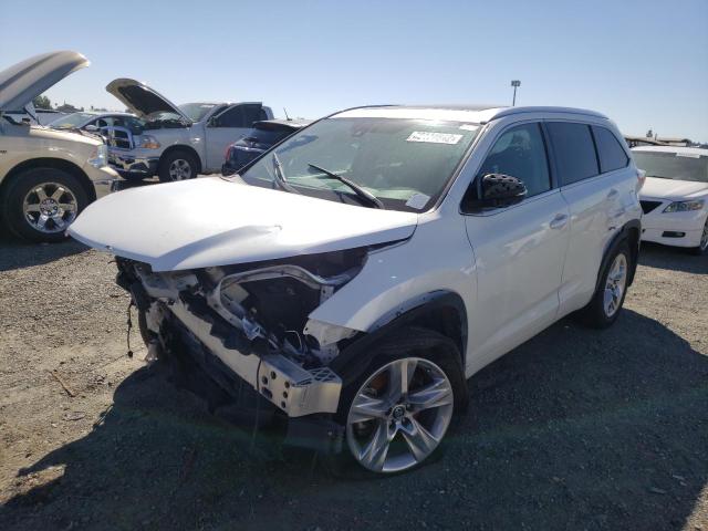 Photo 2 from auction – 2016 TOYOTA HIGHLANDER with VIN 5TDDKRFH9GS284197