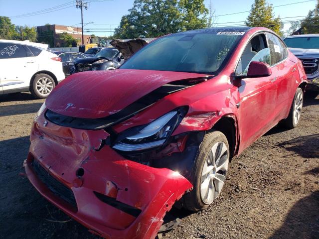 Photo 2 from auction – 2020 TESLA MODEL Y with VIN 5YJYGDEE1LF044671