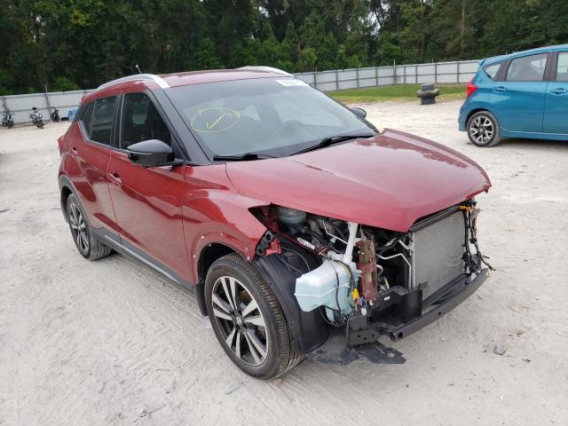 NISSAN KICKS S 2019 with VIN 3N1CP5CU3KL542657 - Photo from auction