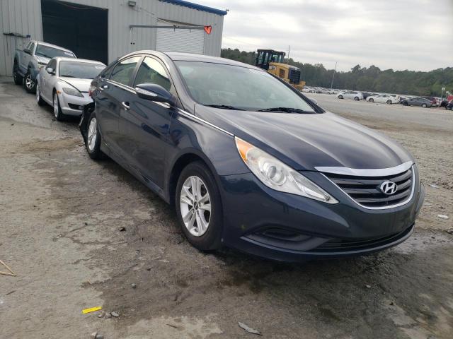 HYUNDAI SONATA GLS 2014 with VIN 5NPEB4AC4EH905528 - Photo from auction