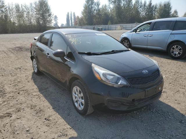 KIA RIO LX 2014 with VIN KNADM4A35E6410557 - Photo from auction