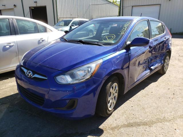 Photo 2 from auction – 2013 HYUNDAI ACCENT GLS with VIN KMHCT5AEXDU093969