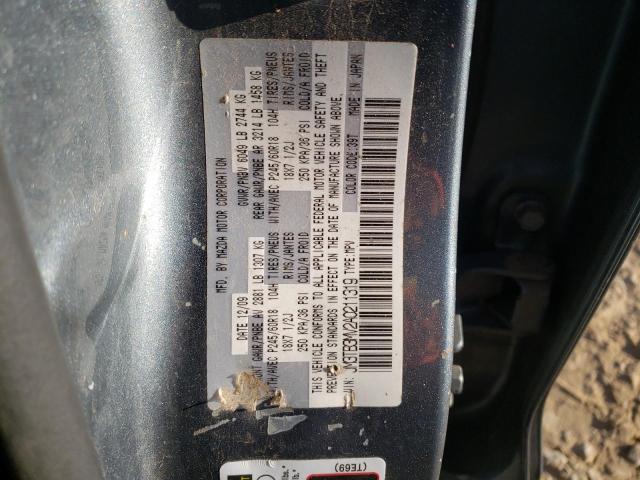 Photo 10 from auction – 2010 MAZDA CX-9 with VIN JM3TB3MV2A0211319
