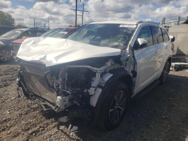 Photo 2 from auction – 2018 TOYOTA HIGHLANDER with VIN 5TDJGRFH1JS043195
