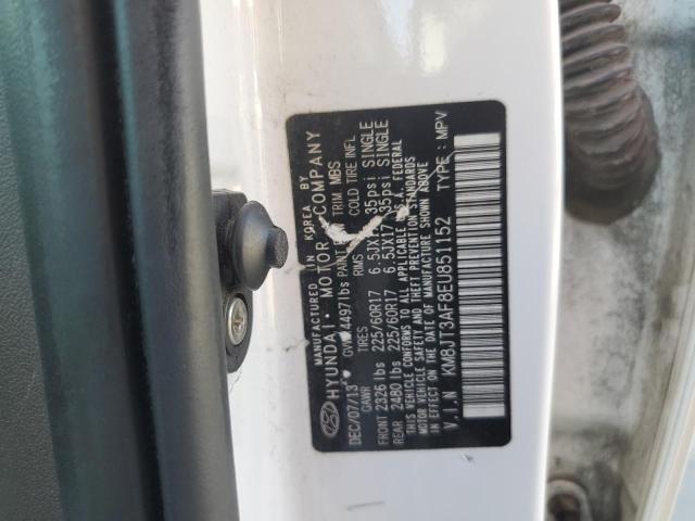 Photo 10 from auction – 2014 HYUNDAI TUCSON GLS with VIN KM8JT3AF8EU851152