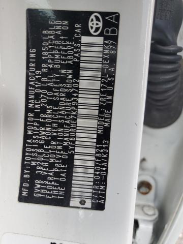 Photo 10 from auction – 2019 TOYOTA COROLLA L with VIN 5YFBURHE7KP934702