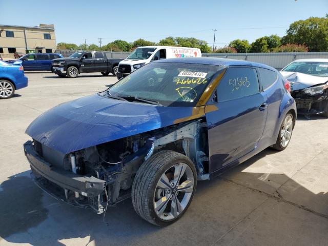 Photo 2 from auction – 2016 HYUNDAI VELOSTER with VIN KMHTC6AD0GU266626