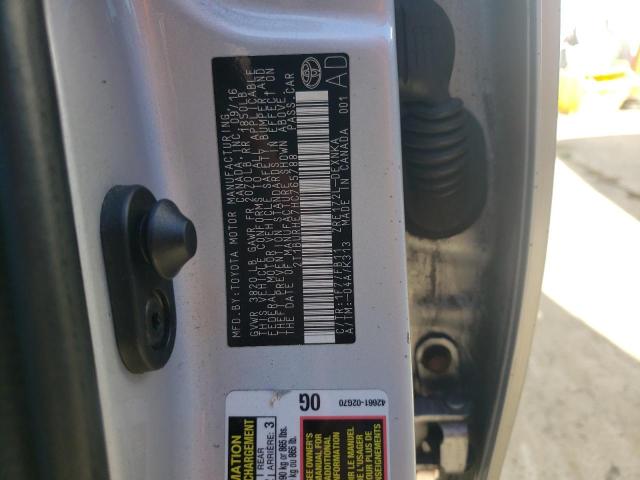 Photo 10 from auction – 2017 TOYOTA COROLLA L with VIN 2T1BURHE7HC765788