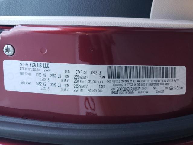 Photo 10 from auction – 2020 CHRYSLER VOYAGER LX with VIN 2C4RC1DG6LR181837