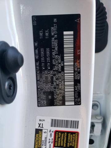 Photo 10 from auction – 2021 TOYOTA HIGHLANDER with VIN 5TDFZRBH9MS105369