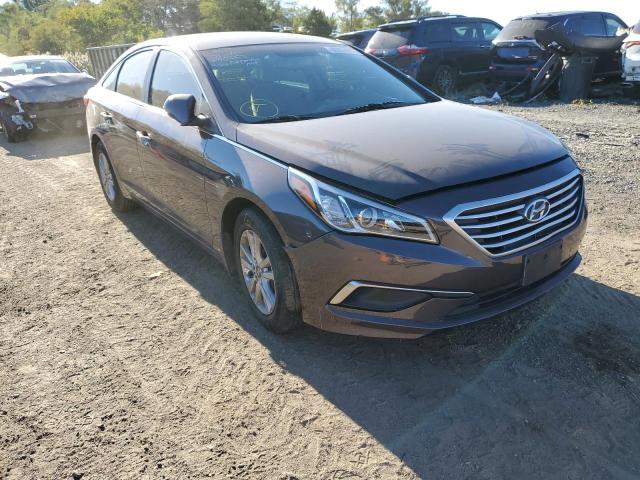HYUNDAI SONATA SE 2017 with VIN 5NPE24AF8HH554508 - Photo from auction