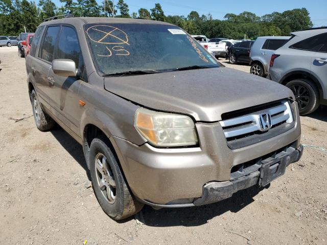 HONDA PILOT EX 2006 with VIN 5FNYF28406B008422 - Photo from auction