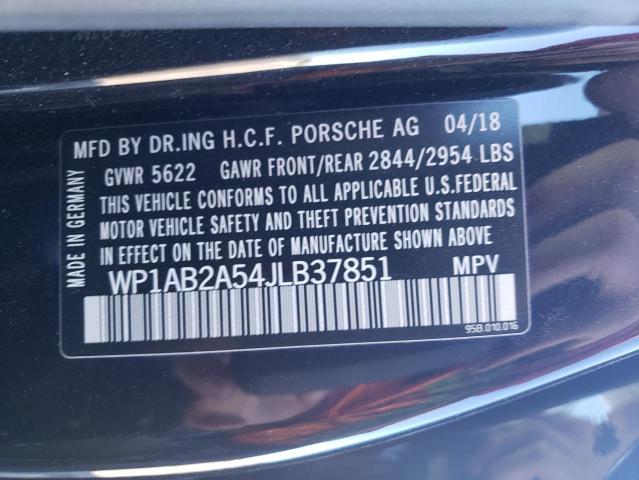 Photo 10 from auction – 2018 PORSCHE MACAN S with VIN WP1AB2A54JLB37851