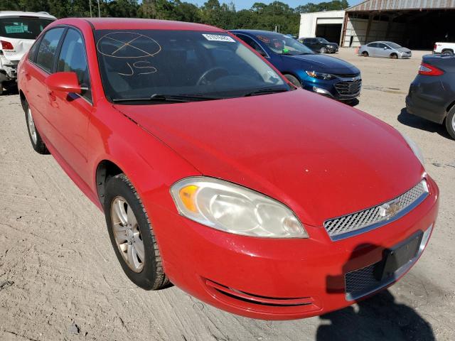 CHEVROLET IMPALA LS 2012 with VIN 2G1WA5E31C1304253 - Photo from auction
