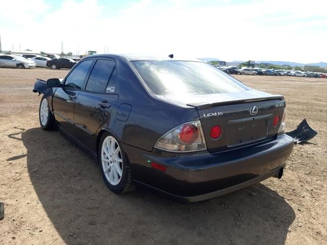 Photo 3 from auction – 2005 LEXUS IS 300 with VIN JTHBD192950096188