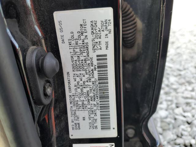 Photo 10 from auction – 2005 TOYOTA 4RUNNER SR with VIN JTEBT14R550052757