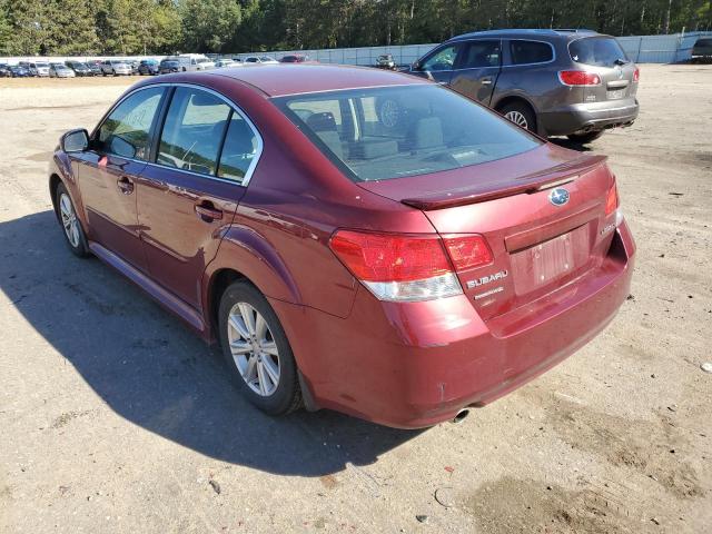 Photo 9 from auction – 2012 SUBARU LEGACY with VIN 4S3BMCG63C3027320