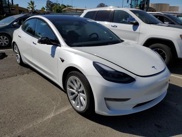TESLA MODEL 3 2022 with VIN 5YJ3E1EB2NF144429 - Photo from auction