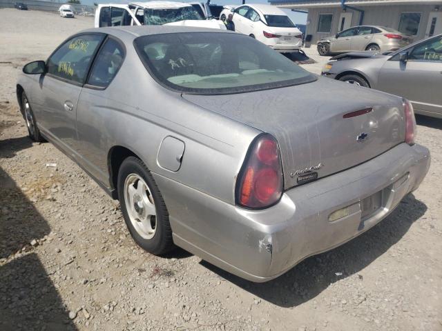 Photo 3 from auction – 2005 CHEVROLET MONTE CARL with VIN 2G1WW12E959168359