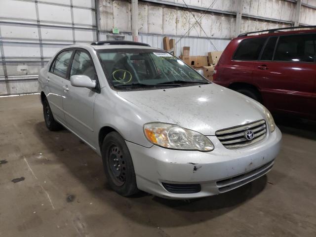 TOYOTA COROLLA CE 2003 with VIN 1NXBR38E73Z052119 - Photo from auction