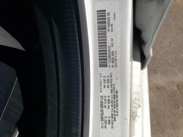 Photo 10 from auction – 2013 CHRYSLER 200 TOURIN with VIN 1C3CCBBB2DN764122