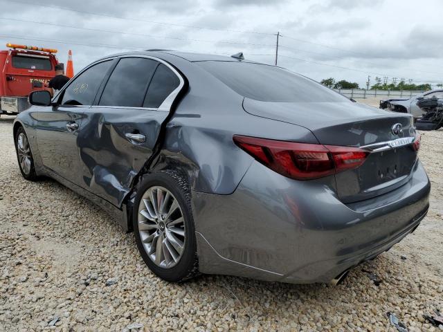 Photo 3 from auction – 2019 INFINITI Q50 LUXE with VIN JN1EV7AP1KM515244