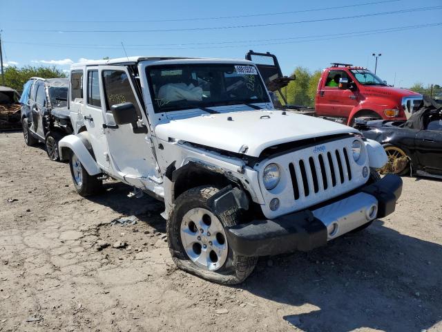 JEEP WRANGLER U 2014 with VIN 1C4BJWEG0EL195599 - Photo from auction