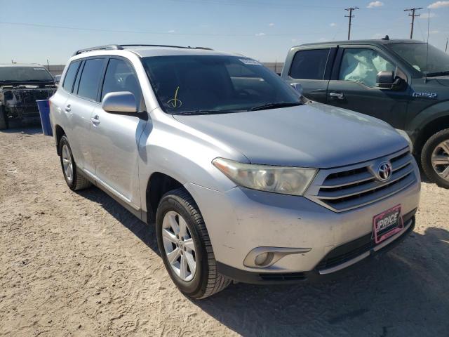 TOYOTA HIGHLANDER 2013 with VIN 5TDZA3EH1DS032270 - Photo from auction