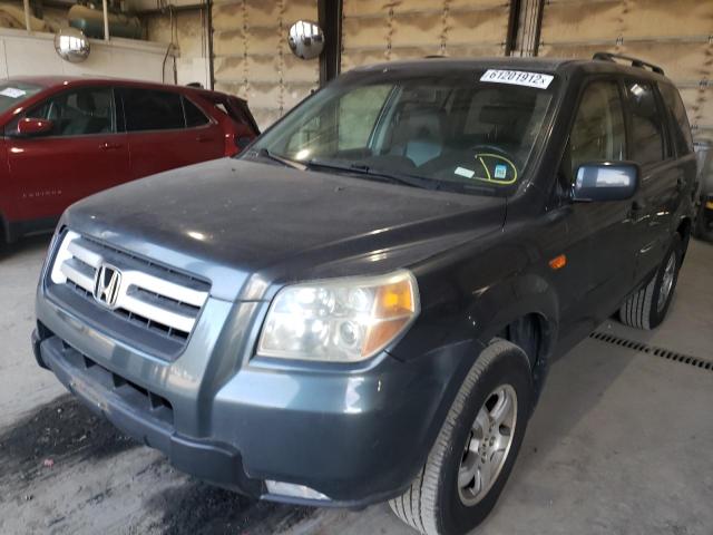 Photo 2 from auction – 2006 HONDA PILOT EX with VIN 2HKYF18506H519259