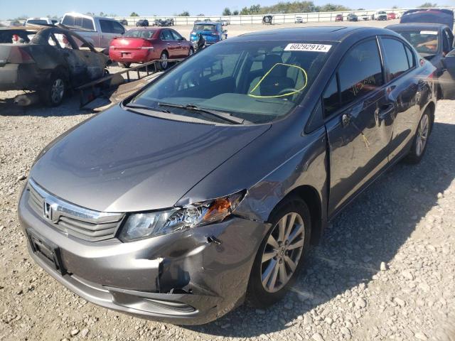 Photo 2 from auction – 2012 HONDA CIVIC EX with VIN 19XFB2F8XCE100146