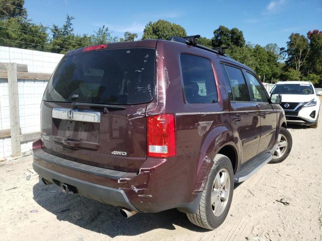 Photo 4 from auction – 2009 HONDA PILOT EXL with VIN 5FNYF48529B043858