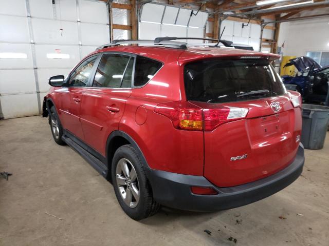 Photo 3 from auction – 2015 TOYOTA RAV4 XLE with VIN 2T3RFREV4FW281965
