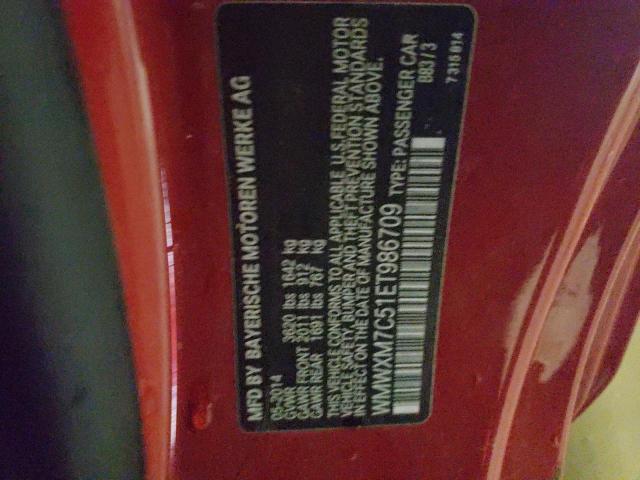 Photo 10 from auction – 2014 MINI COOPER S with VIN WMWXM7C51ET986709