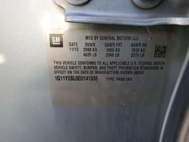 Photo 10 from auction – 2014 CHEVROLET IMPALA LS with VIN 1G11Y5SL8EU141330