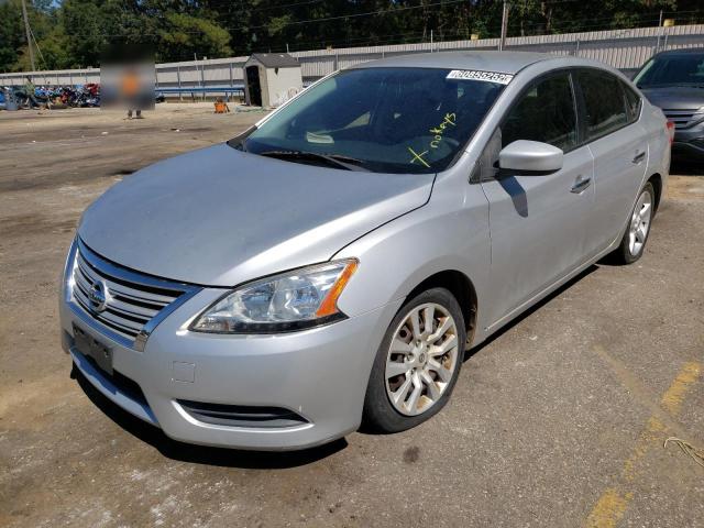 Photo 2 from auction – 2013 NISSAN SENTRA S with VIN 3N1AB7AP1DL693885