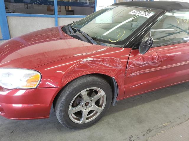 Photo 9 from auction – 2005 CHRYSLER SEBRING TO with VIN 1C3EL55R65N652945