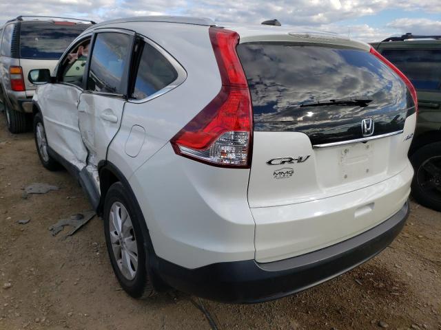 Photo 3 from auction – 2012 HONDA CRV with VIN 5J6RM4H7XCL081011