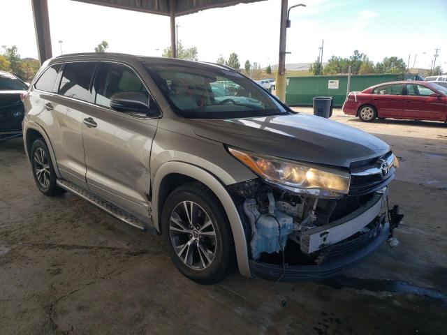 TOYOTA HIGHLANDER 2016 with VIN 5TDKKRFH0GS159046 - Photo from auction