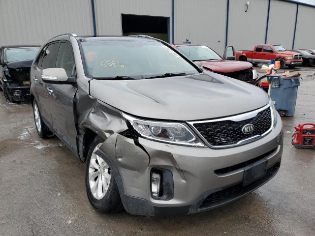 KIA SORENTO EX 2014 with VIN 5XYKU4A76EG498089 - Photo from auction