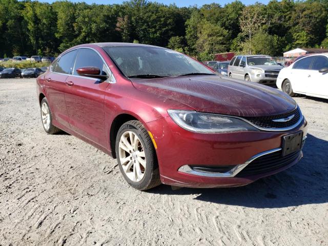 CHRYSLER 200 LIMITE 2015 with VIN 1C3CCCAB5FN660122 - Photo from auction