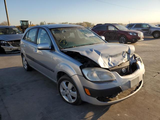 KIA RIO 5 SX 2007 with VIN KNADE163176257229 - Photo from auction